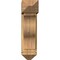 Ekena Millwork Funston Arts and Crafts Rough Sawn Bracket w/ Offset Brace, Western Red Cedar, 8"W x 22"D x 30"H BKT0806X22X30FST03RWR - alternate 4